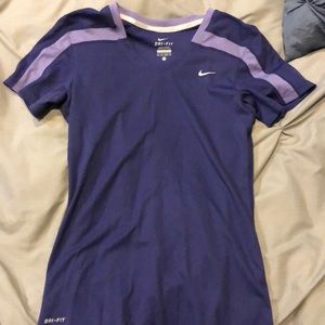 Nike dri-fit running short sleeve shirt size xs
